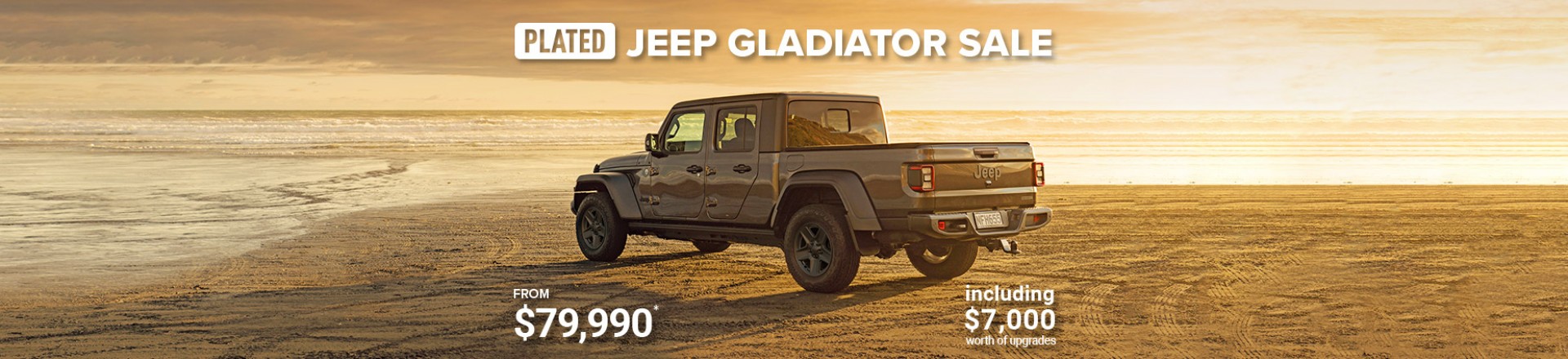 Plated Jeep Gladiator Sale